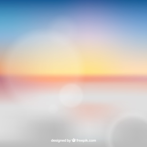 Free Vector decorative background with blurred effect