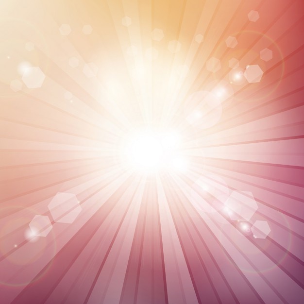 Free Vector decorative background with sun rays