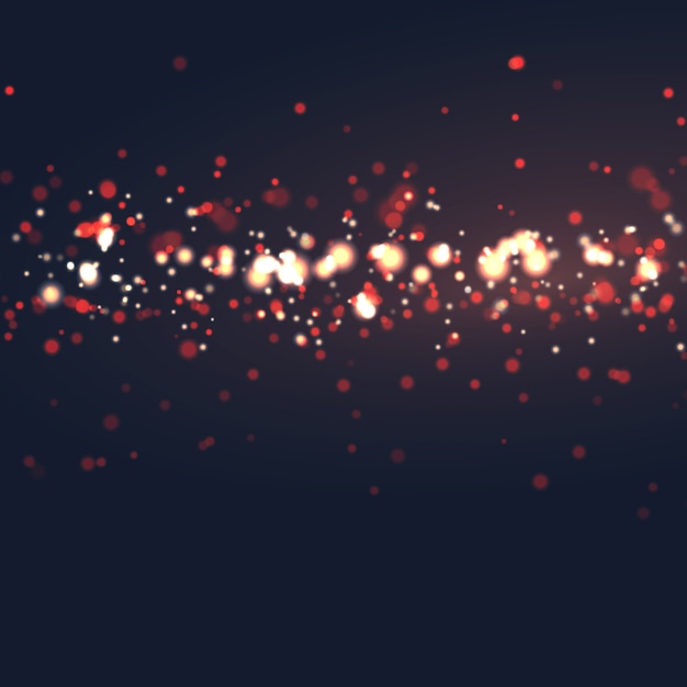 Decorative bokeh lights background 