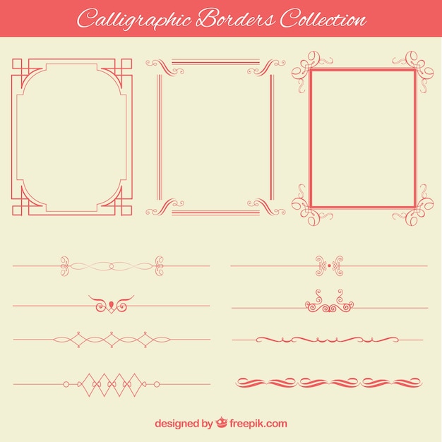 Decorative borders collection