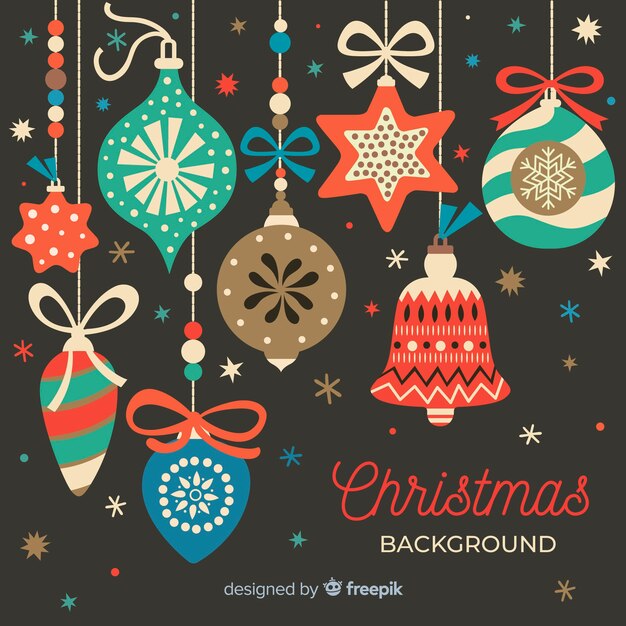 Decorative christmas background