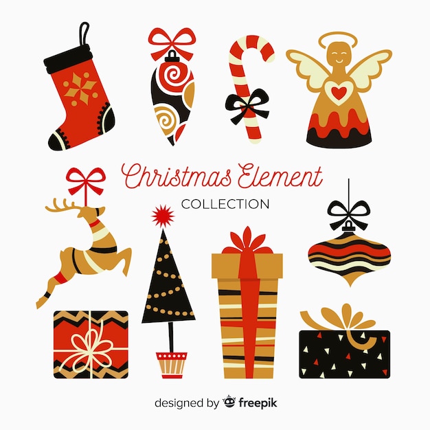 Decorative christmas elements