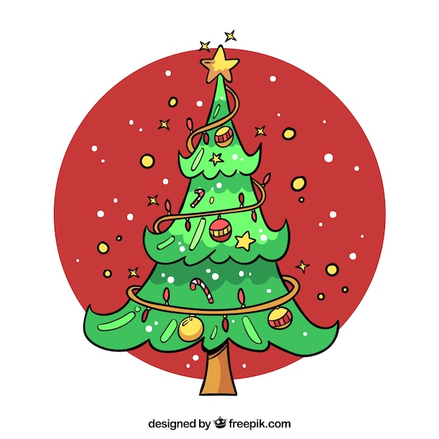 Decorative christmas tree