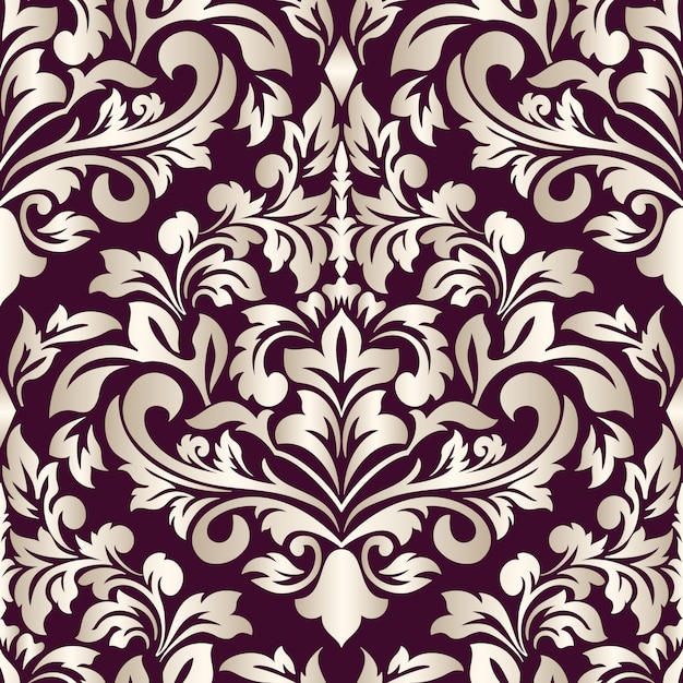 decorative damask illustration