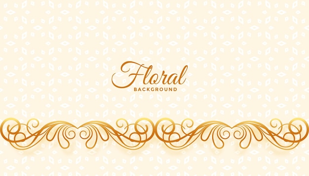 Free Vector decorative and ethnic filigree pattern border background design