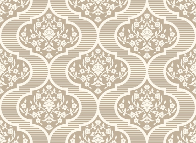 Free Vector decorative flower pattern