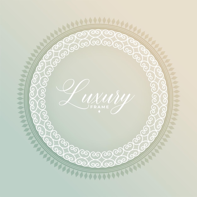 Free Vector decorative lace frame background for greeting and invitations cards