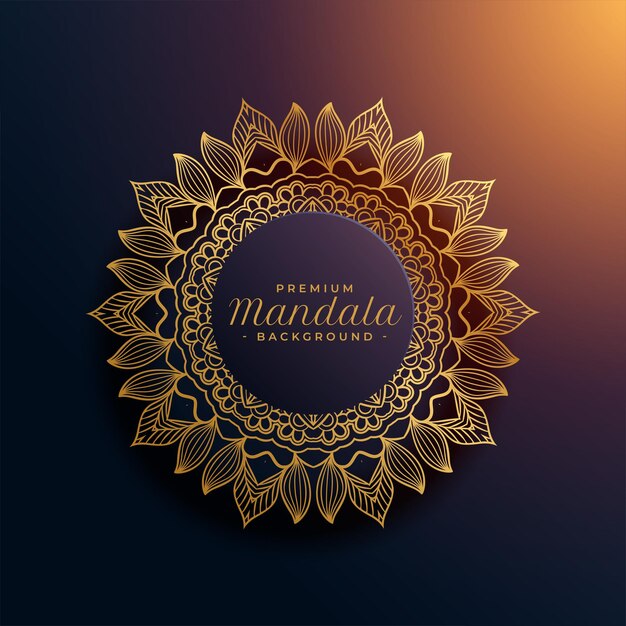 Decorative mandala art for arabic and islamic textile