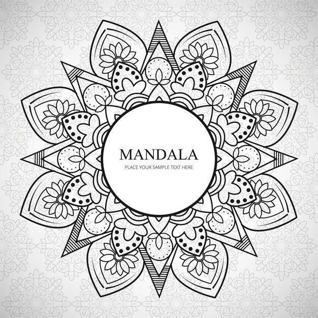 Decorative  mandala background