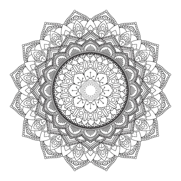 Decorative mandala design