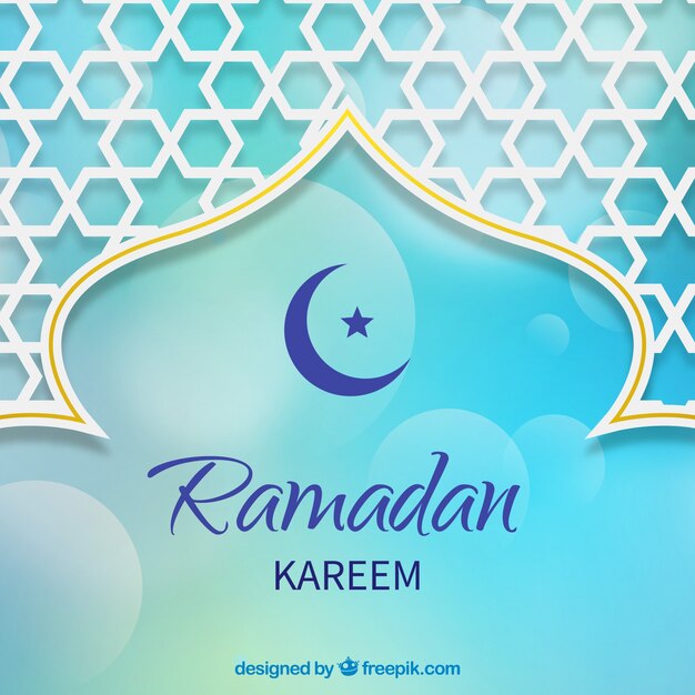 Decorative ramadan background