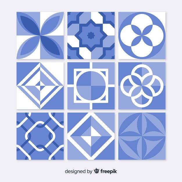 Decorative tile set