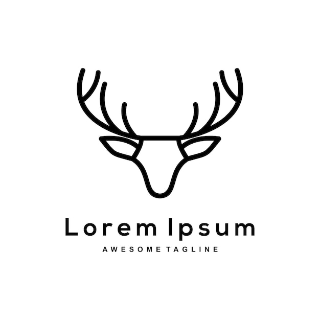 Deer Silhouette logo