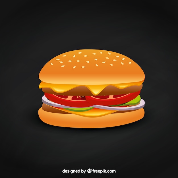 Delicious burger