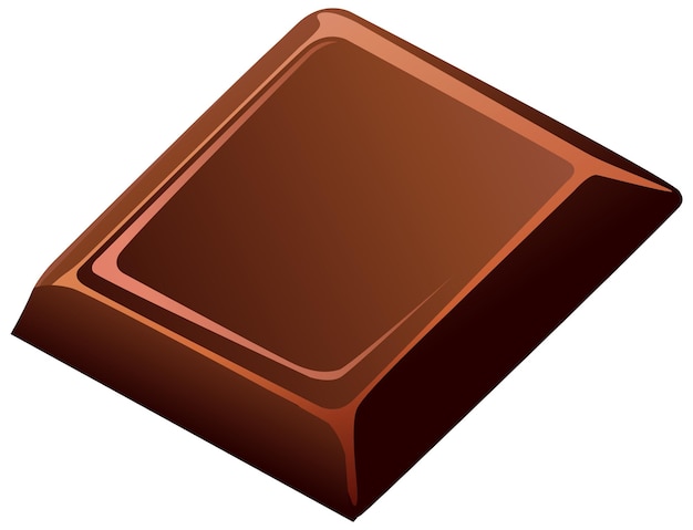 Free Vector delicious chocolate bar illustration