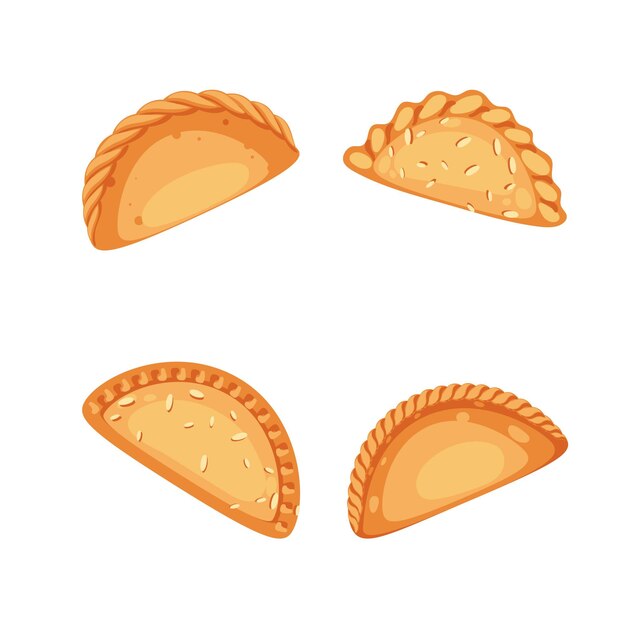 Delicious empanada collection