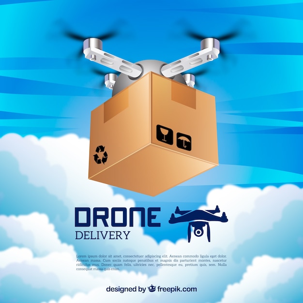 Delivery drone design