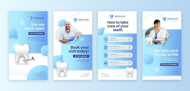 Dental clinic template design