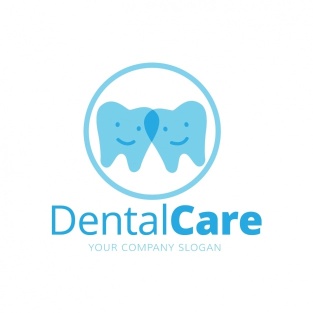 Free Vector dental logo template