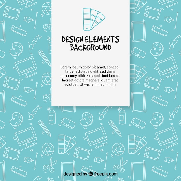 Design elements background