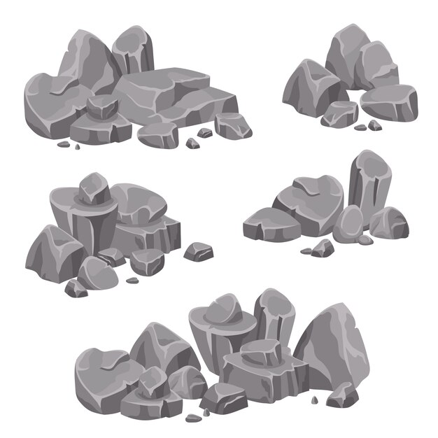 Design Groups Of Rocks And Stones Boulders