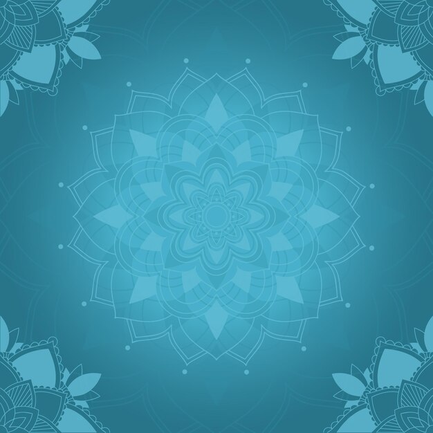 Design mandala art background