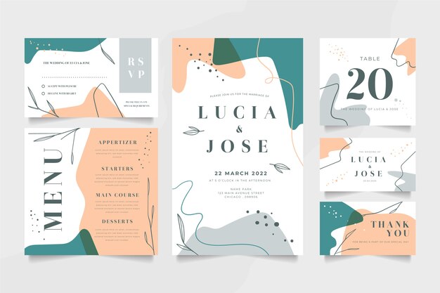 Design wedding stationery