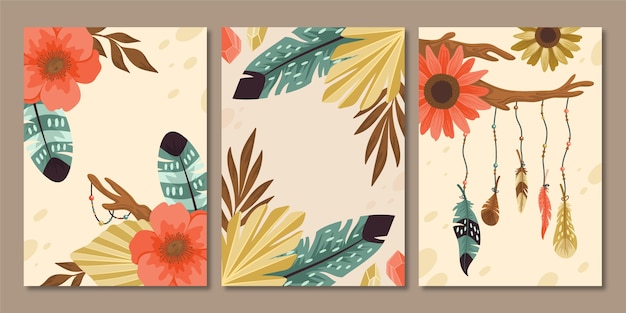 Detailed boho covers collection