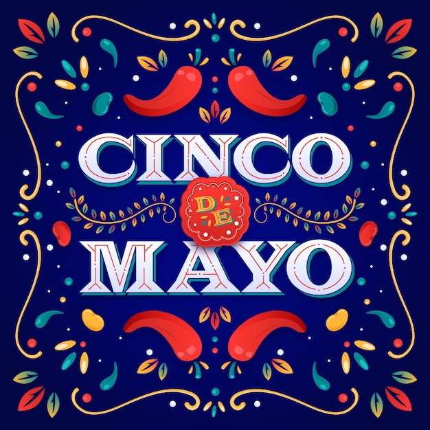 Detailed cinco de mayo illustration