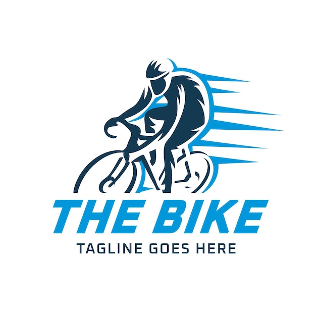 Detailed design of bike logo template