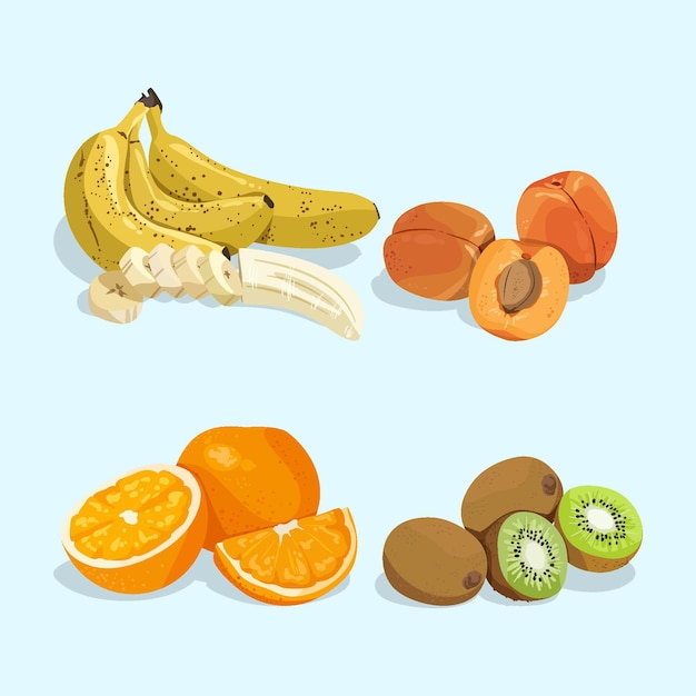 Detailed fruit collection