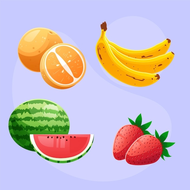 Detailed fruit collection