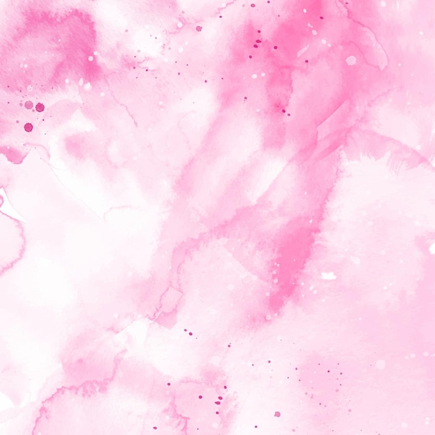 Detailed hand painted pink watercolour background