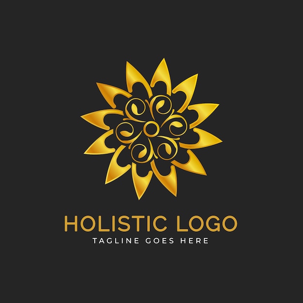 Detailed holistic logo