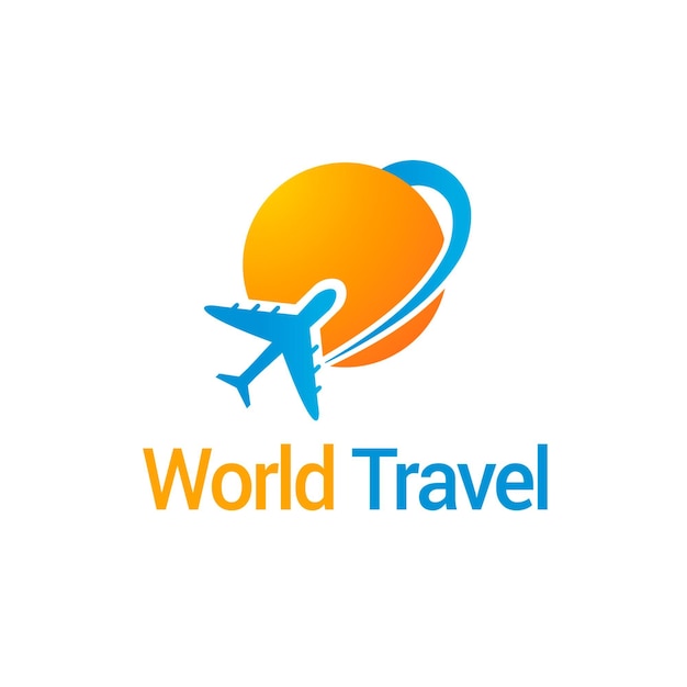 Detailed travel logo