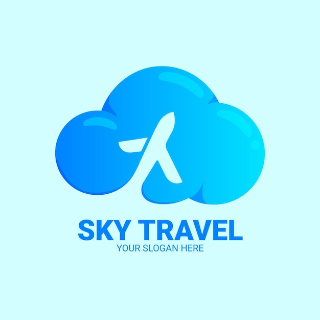 Detailed travel logo