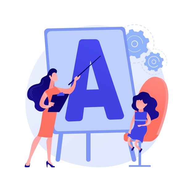 Developmental Screening abstract concept vector illustration. Child development assessment, developmental monitoring, screening practice, kids behavioral evaluation, primary abstract metaphor.