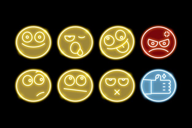 Different emoji set