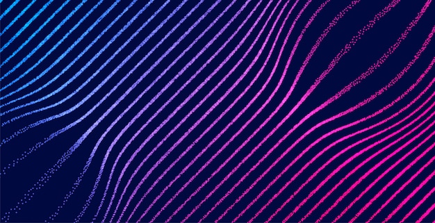 Digital illuminated particles lines texture background