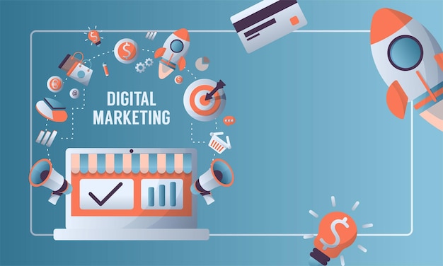 Digital marketing banner