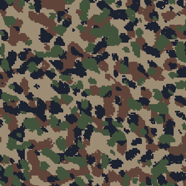 Digital styled camo pattern design