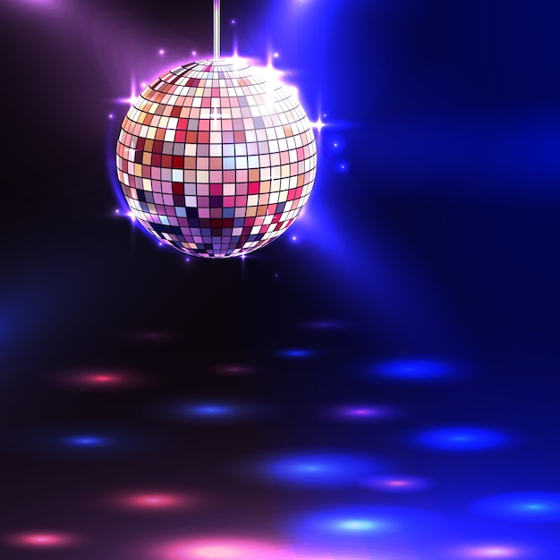 Disco Ball Background