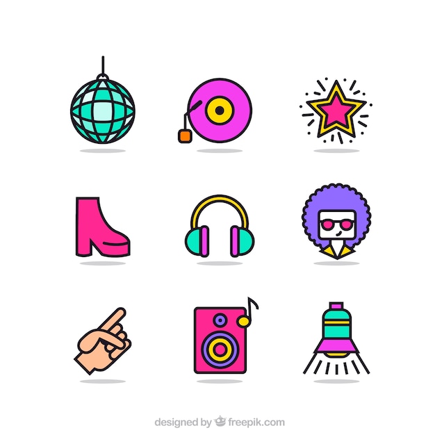 Disco icons