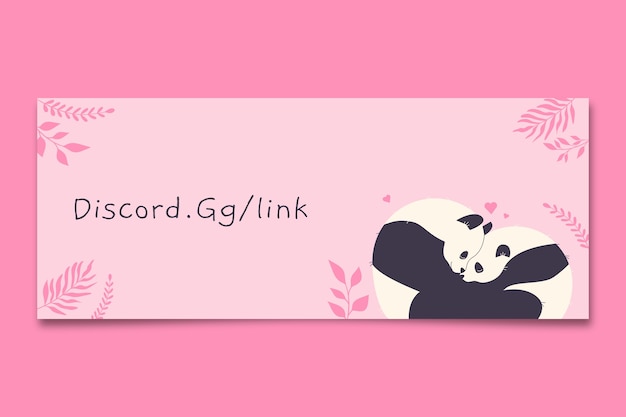 Discord banner template design