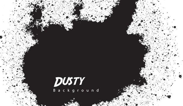 distressed black dusty grunge background