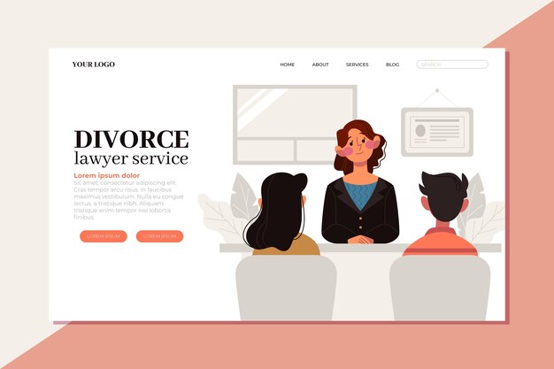 Divorce lawyer service