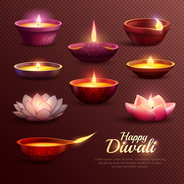 Diwali Celebration template 