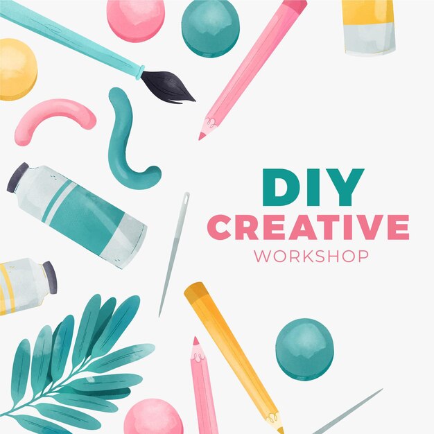 Diy creative workshop