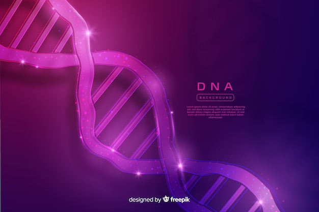 Free Vector dna background