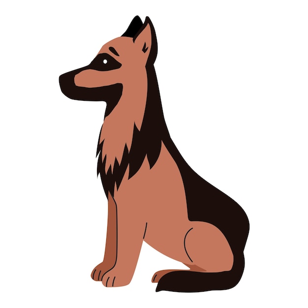 Free vector dog domestic animal